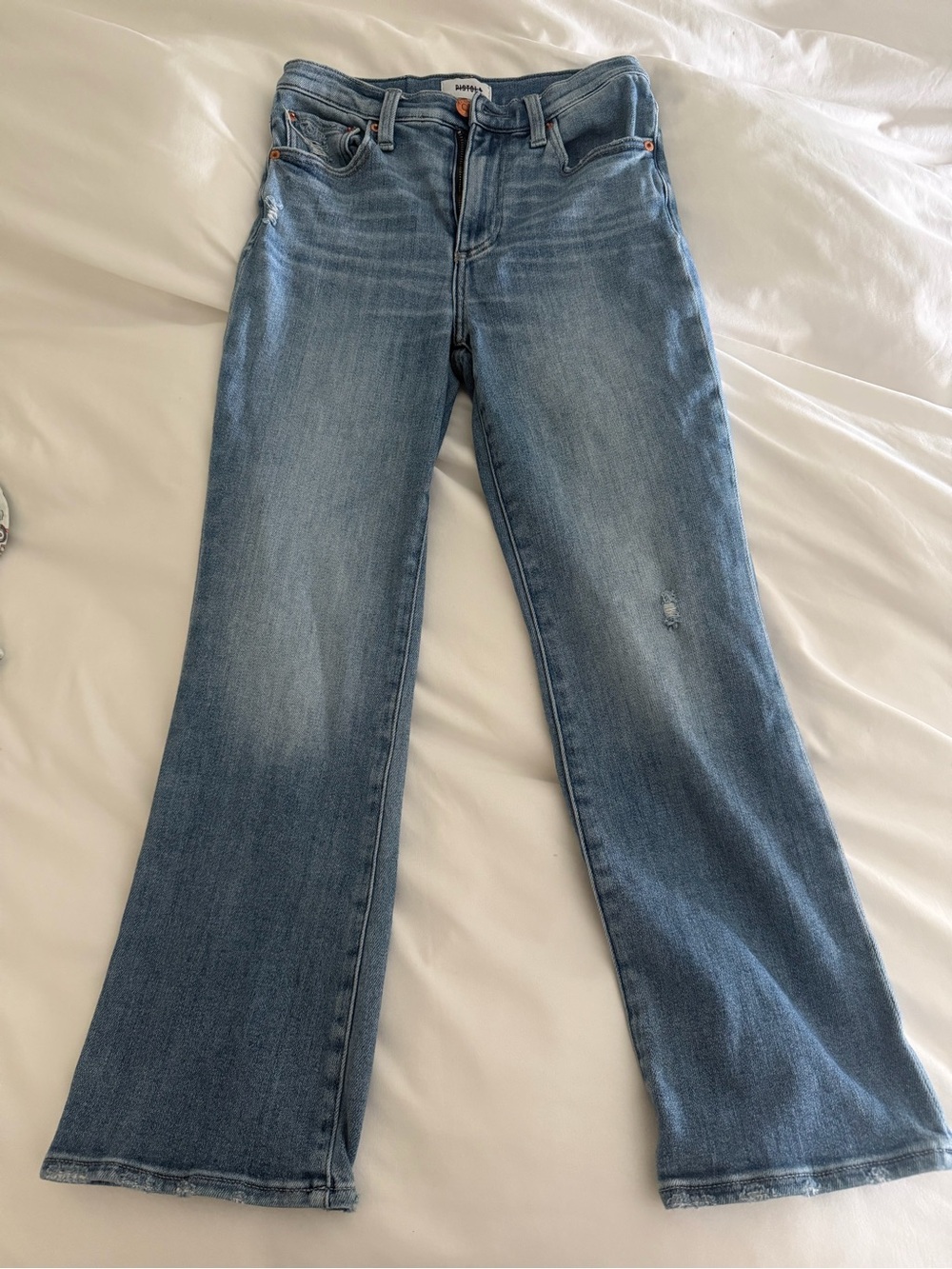 pistola Mid-Wash Jeans size 26 ankle length
